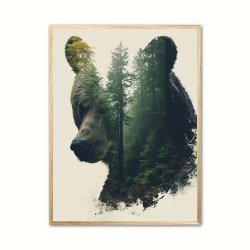 Skovens Dyrehoveder - Plakatst