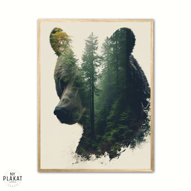 Skovens Dyrehoveder - Plakatst