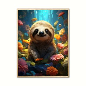 Blomsterlykke - Brneplakat