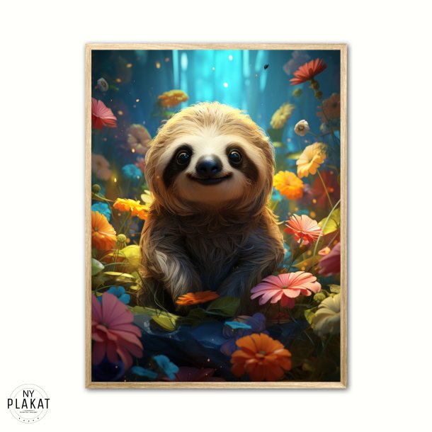 Blomsterlykke - Brneplakat