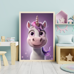 Enhjrning Plakat 49 - Brneplakat