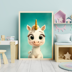 Enhjrning Plakat 41 - Brneplakat