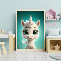 Enhjrning Plakat 42 - Brneplakat