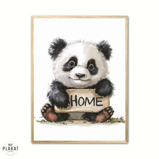 Panda Plakat 7 - Home