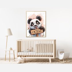 Panda Plakat 8 - Best Friend