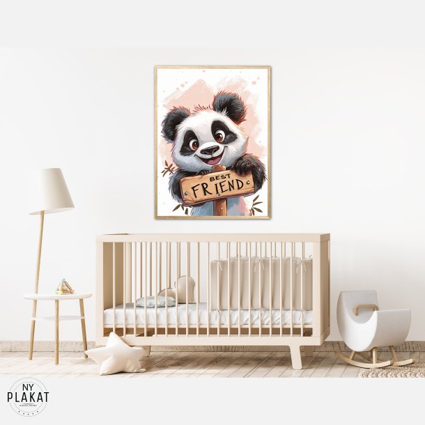 Panda Plakat 8 - Best Friend