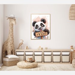 Panda Plakat 8 - Best Friend