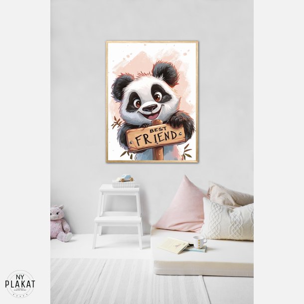 Panda Plakat 8 - Best Friend