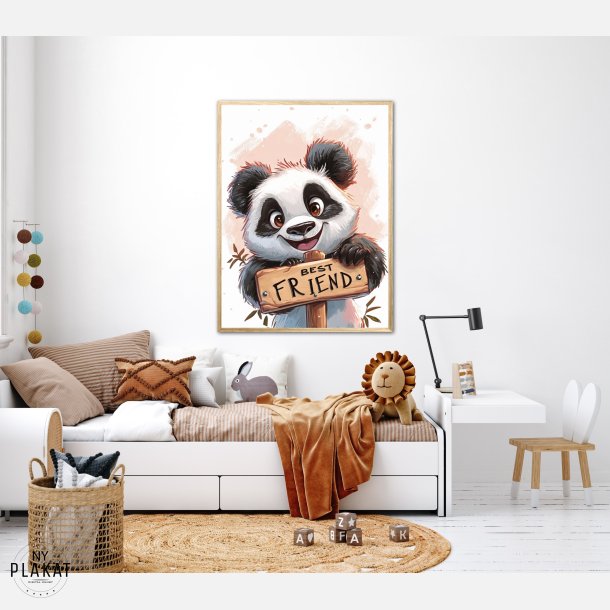Panda Plakat 8 - Best Friend