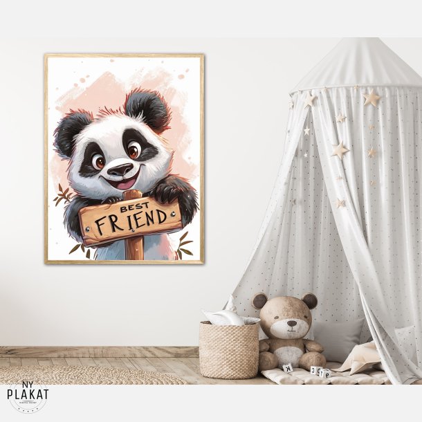 Panda Plakat 8 - Best Friend