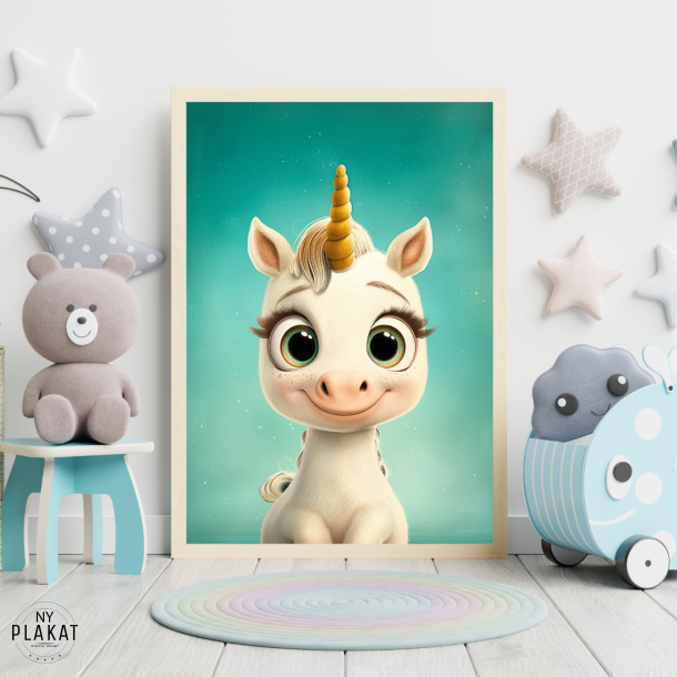 Enhjrning Plakat 41 - Brneplakat