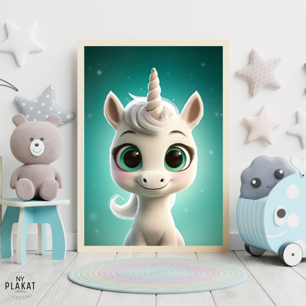 Enhjrning Plakat 42 - Brneplakat