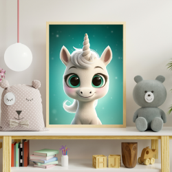 Enhjrning Plakat 42 - Brneplakat