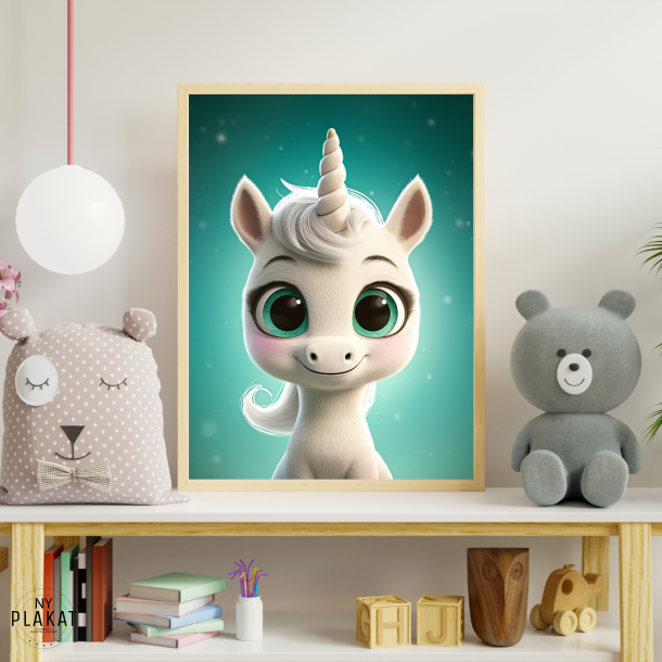 Enhjrning Plakat 42 - Brneplakat