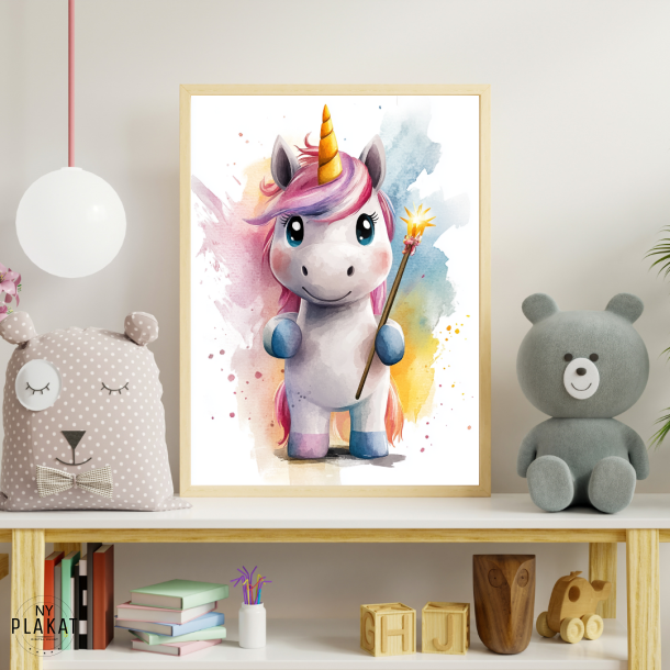 Enhjrning Plakat 50 - Brneplakat