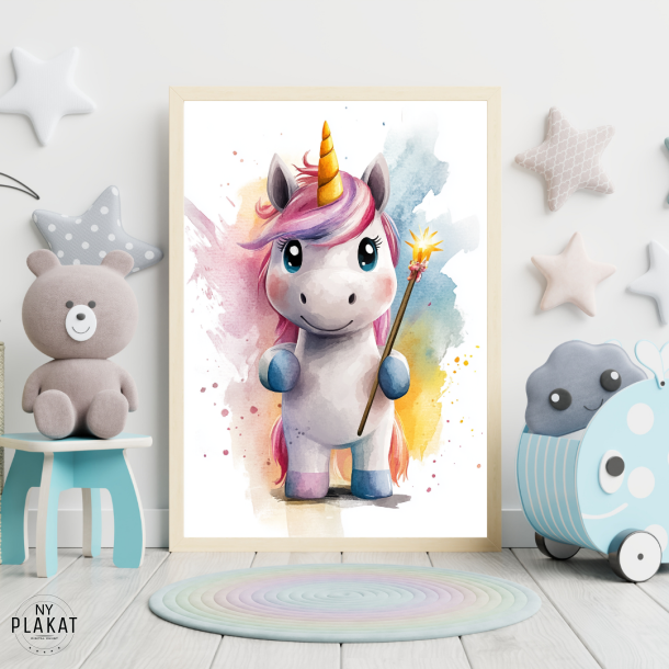 Enhjrning Plakat 50 - Brneplakat