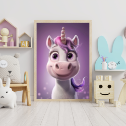 Enhjrning Plakat 49 - Brneplakat