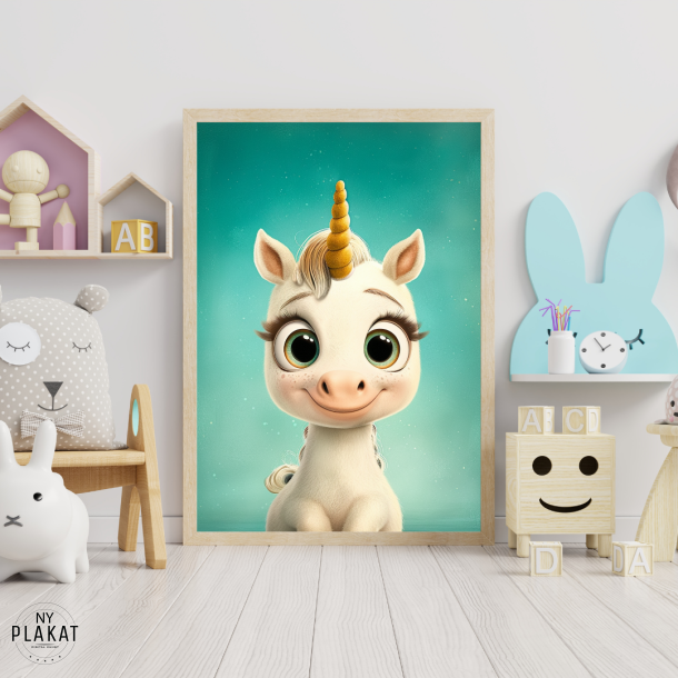 Enhjrning Plakat 41 - Brneplakat