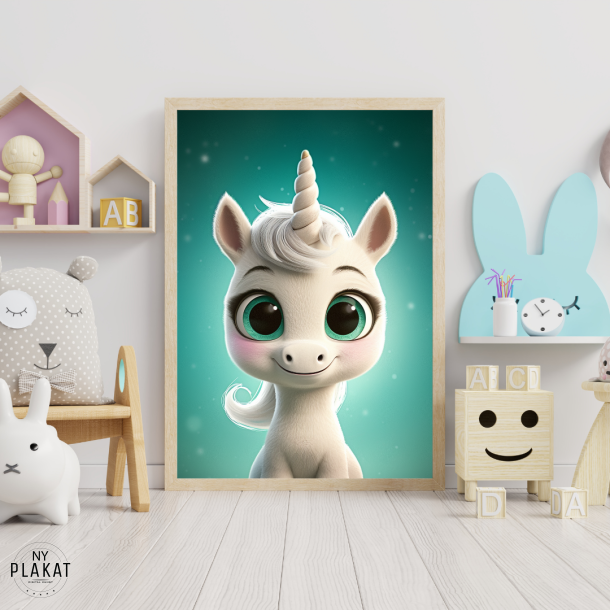 Enhjrning Plakat 42 - Brneplakat