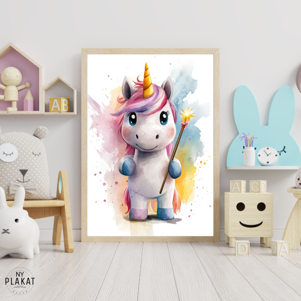 Enhjrning Plakat 50 - Brneplakat