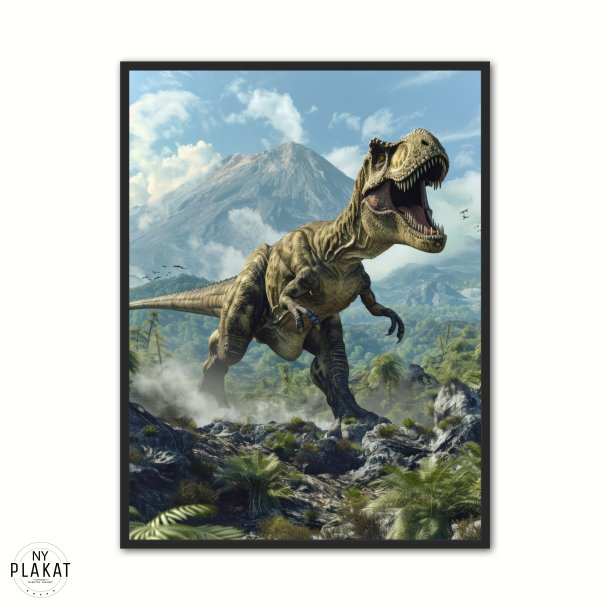 Dinosaur Plakat 2 - T-Rex 