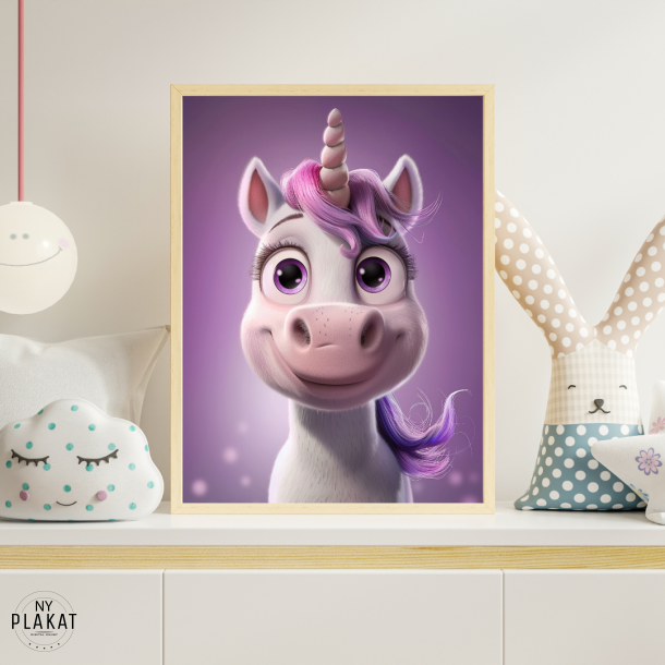 Enhjrning Plakat 49 - Brneplakat