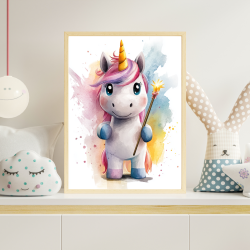 Enhjrning Plakat 50 - Brneplakat