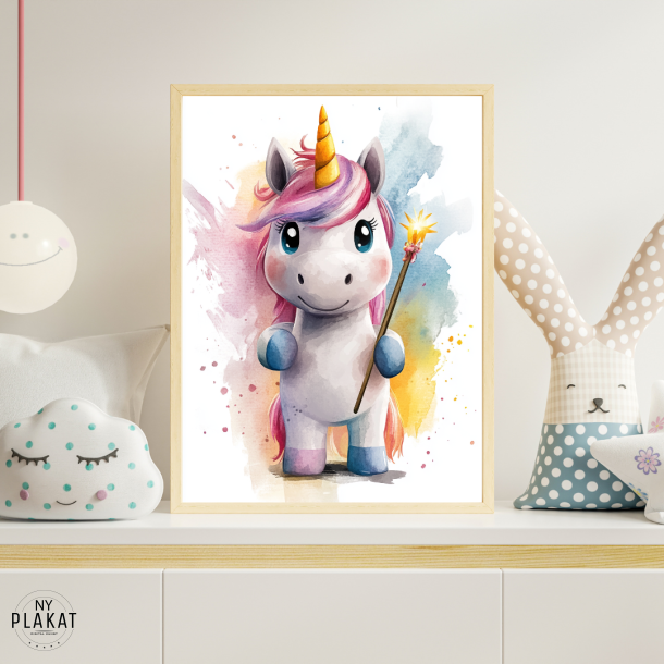 Enhjrning Plakat 50 - Brneplakat