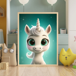 Enhjrning Plakat 42 - Brneplakat