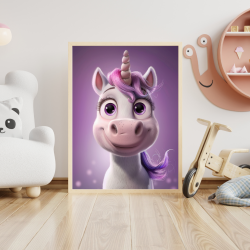 Enhjrning Plakat 49 - Brneplakat