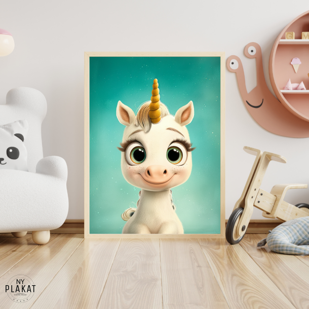 Enhjrning Plakat 41 - Brneplakat