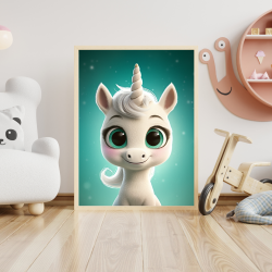 Enhjrning Plakat 42 - Brneplakat