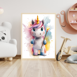 Enhjrning Plakat 50 - Brneplakat