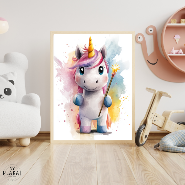 Enhjrning Plakat 50 - Brneplakat