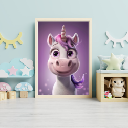 Enhjrning Plakat 49 - Brneplakat