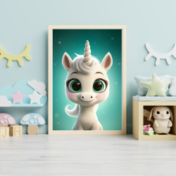 Enhjrning Plakat 42 - Brneplakat