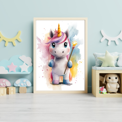 Enhjrning Plakat 50 - Brneplakat