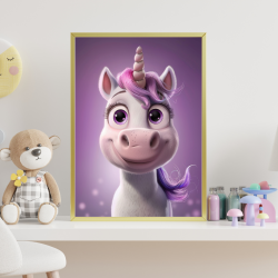 Enhjrning Plakat 49 - Brneplakat