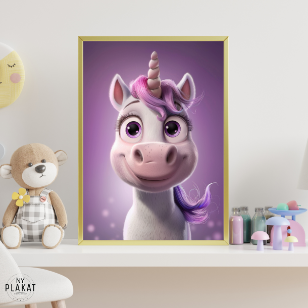 Enhjrning Plakat 49 - Brneplakat