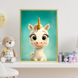 Enhjrning Plakat 41 - Brneplakat