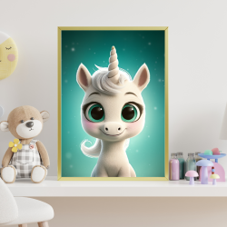 Enhjrning Plakat 42 - Brneplakat