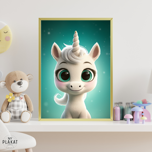 Enhjrning Plakat 42 - Brneplakat