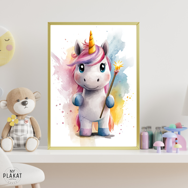 Enhjrning Plakat 50 - Brneplakat