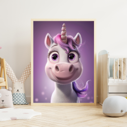 Enhjrning Plakat 49 - Brneplakat