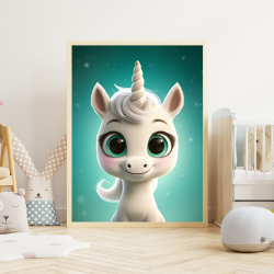 Enhjrning Plakat 42 - Brneplakat