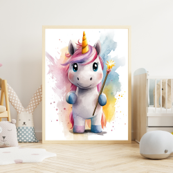 Enhjrning Plakat 50 - Brneplakat