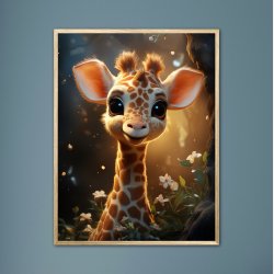 Girafunge Magi  - Giraf Plakat 7