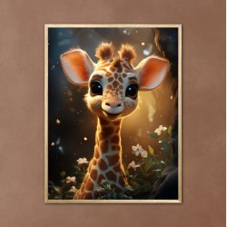 Girafunge Magi  - Giraf Plakat 7