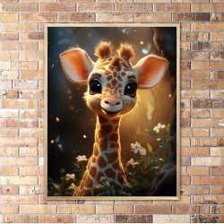 Girafunge Magi  - Giraf Plakat 7