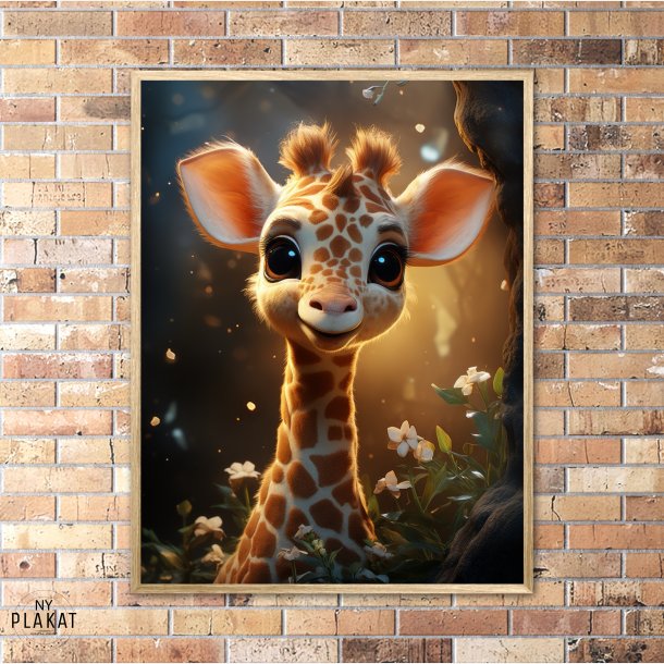 Girafunge Magi  - Giraf Plakat 7